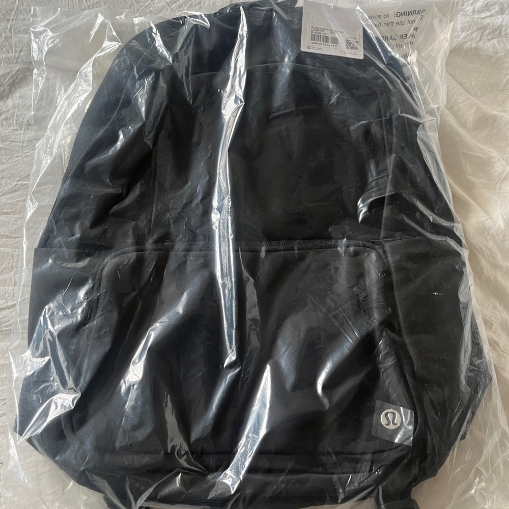 lululemon athletica Black Backpack